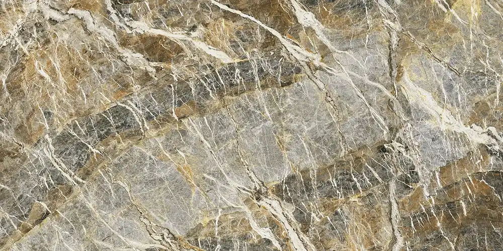 Nowy Tapeta kwarcyt Atlantis Bronze Quartzite na wymiar flizelinowa Eco Premium - mat