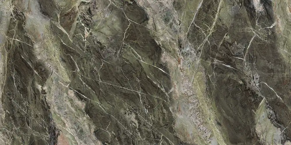 Zniżka Tapeta kamień Rainforest Verdeu na wymiar laminowana - połysk