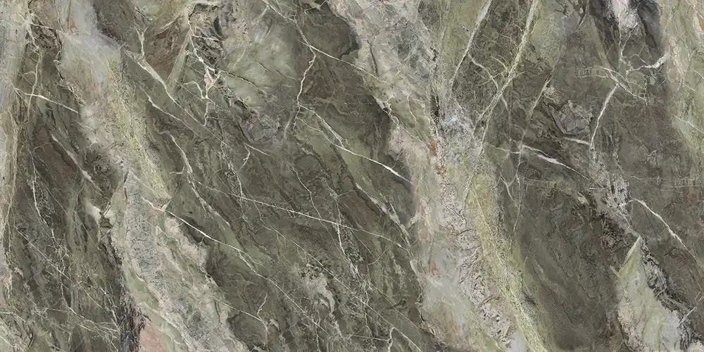 Obniżka ceny Tapeta kamień Rainforest Verde na wymiar flizelinowa Eco Premium - mat