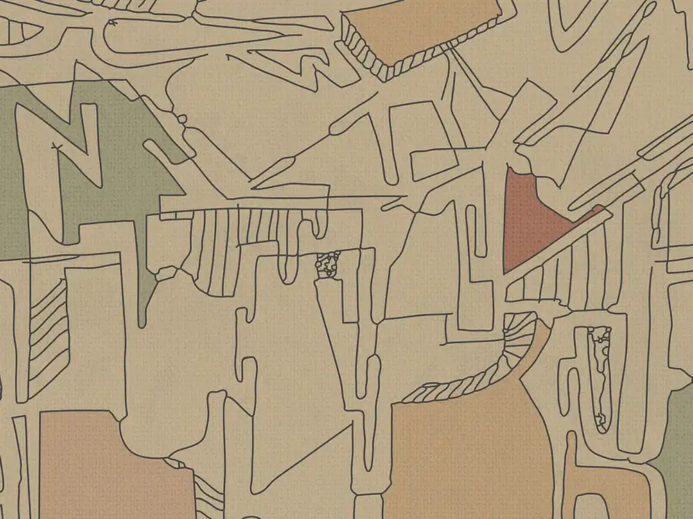 Nowoczesny mural geometryczny 48205 Avanguard Marburg Szybka dostawa