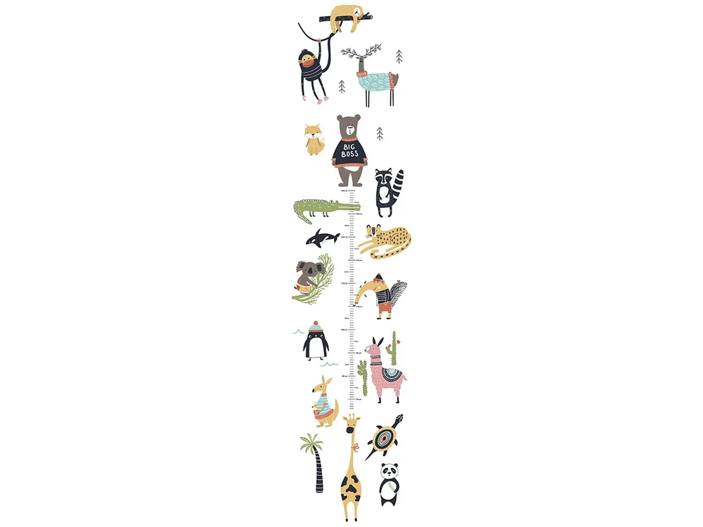 Miarka wzrostu dla dzieci - zwierzątka Kids Walls Little Adventures 45877 Marburg Darmowa dostawa