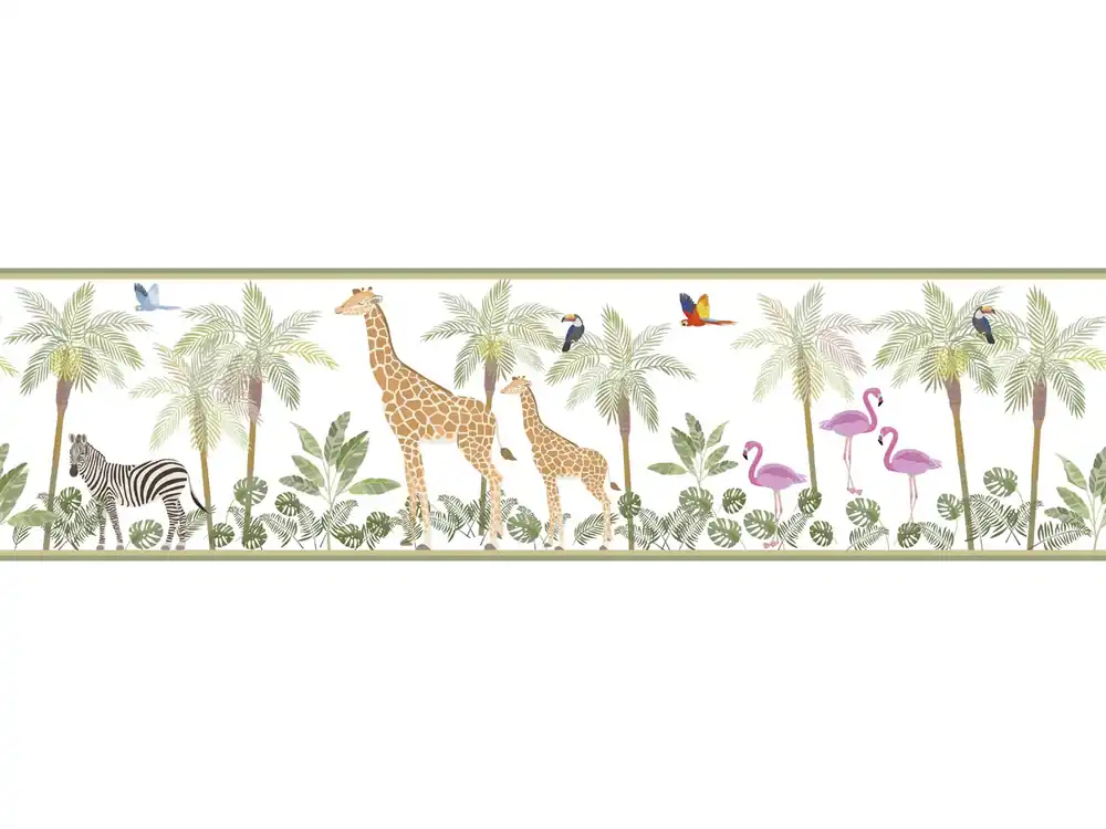 Border tropikalne zwierzęta Kids Walls Little Adventures 45881 Marburg Szybka dostawa