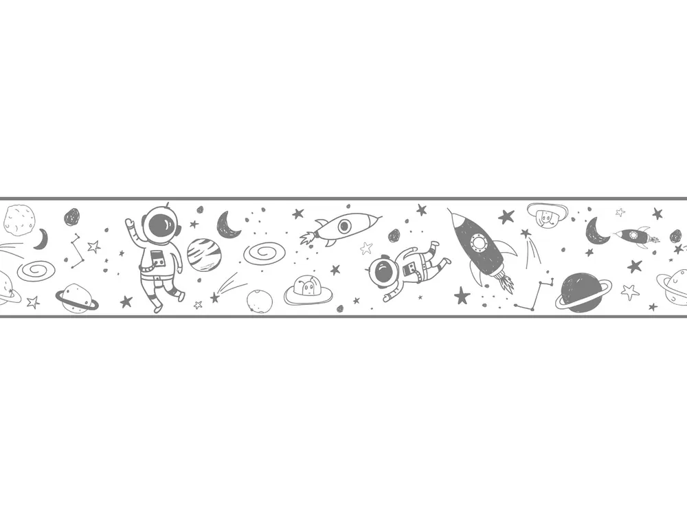 Wyjątkowa oferta Border kosmos szary Kids Walls Little Adventures 45851 Marburg