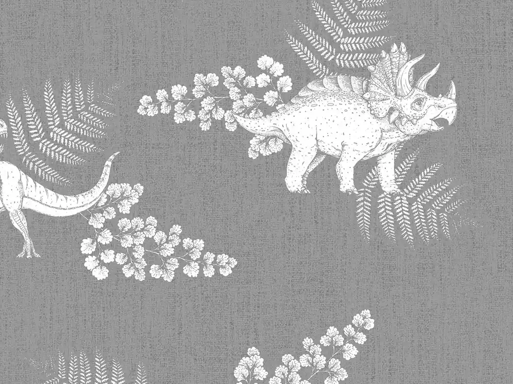 Tapeta dinozaury szara winylowa na flizelinie Kids Walls Little Adventures 45803 Marburg Szybka wysyłka