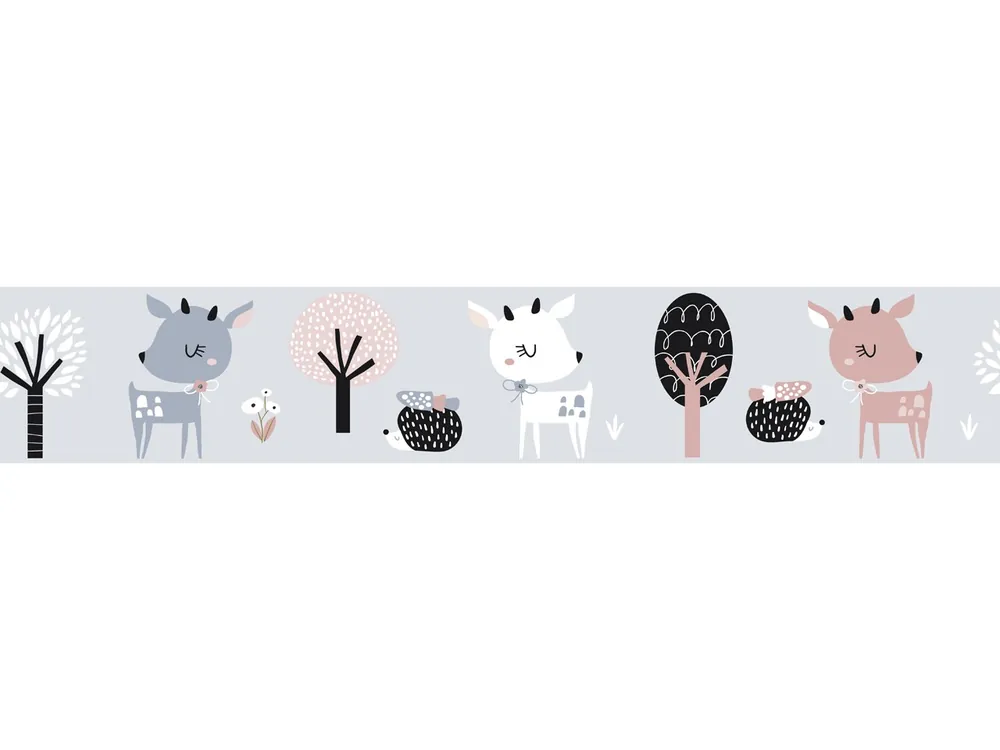Oferta limitowana Border zwierzątka niebieski Kids Walls Little Adventures 45832 Marburg