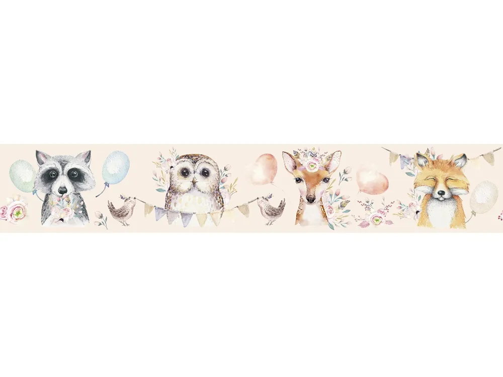 Border leśne zwierzątka Kids Walls Little Adventures 45889 Marburg Ekspresowa dostawa