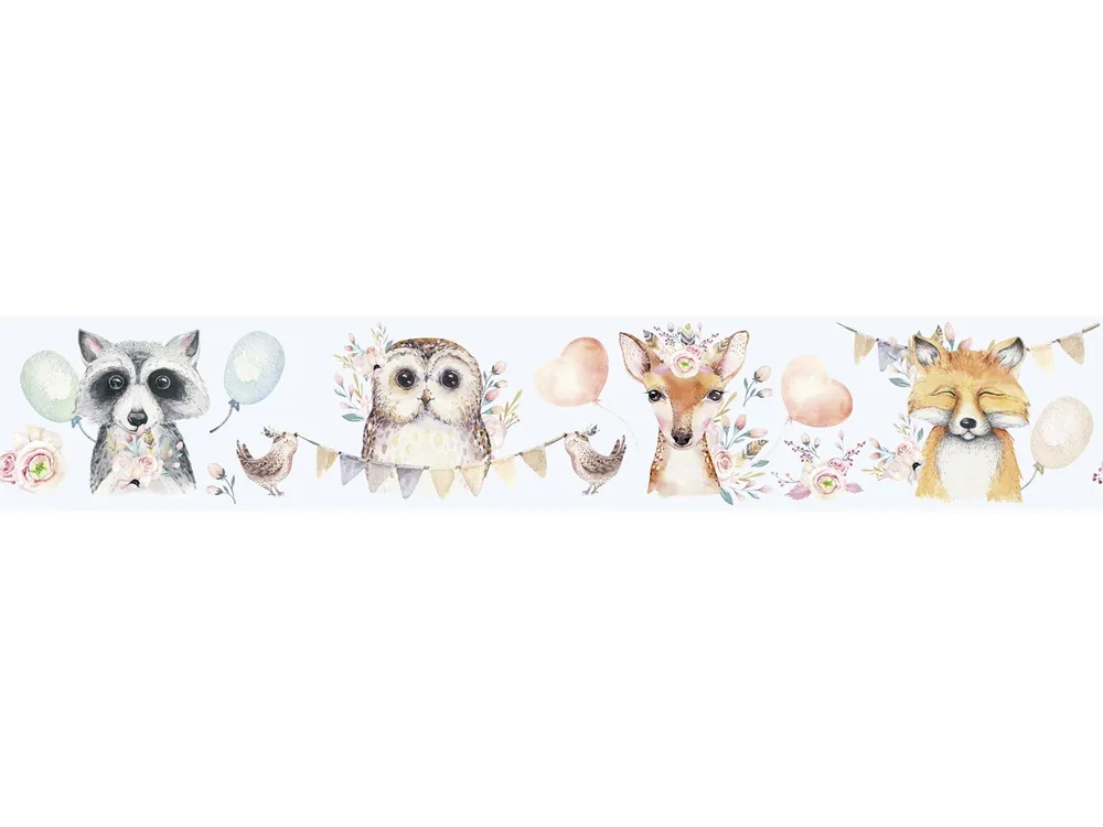 Border leśne zwierzątka Kids Walls Little Adventures 45893 Marburg Bezpieczne zakupy