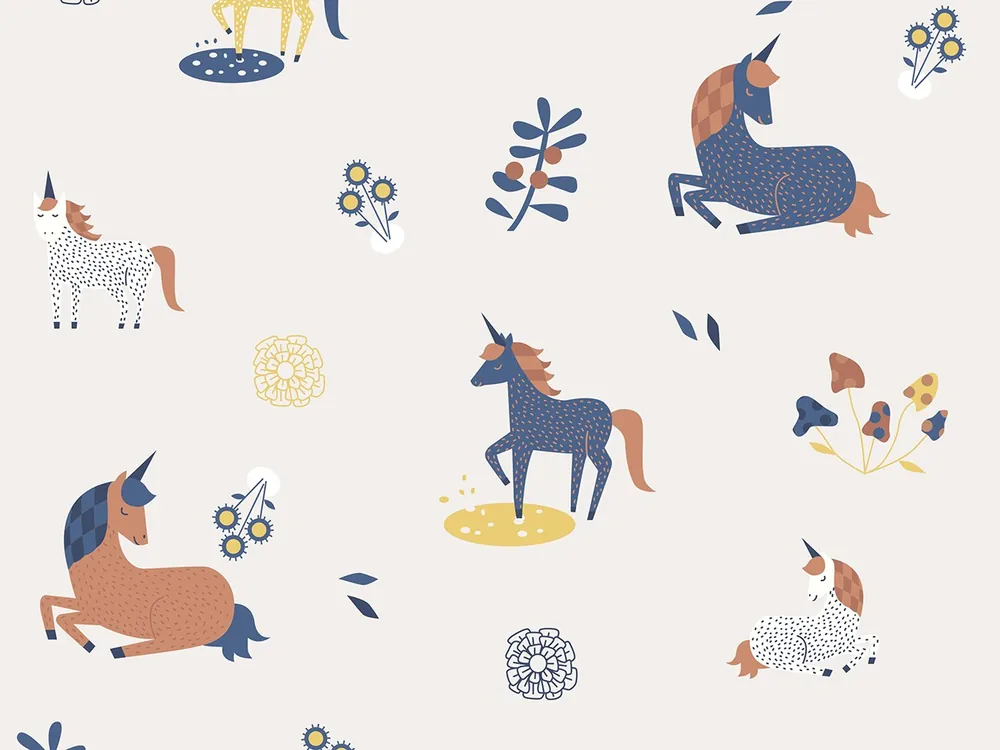 Tapeta jednorożce winylowa na flizelinie Kids Walls Little Adventures 45821 Marburg Ekspresowa dostawa