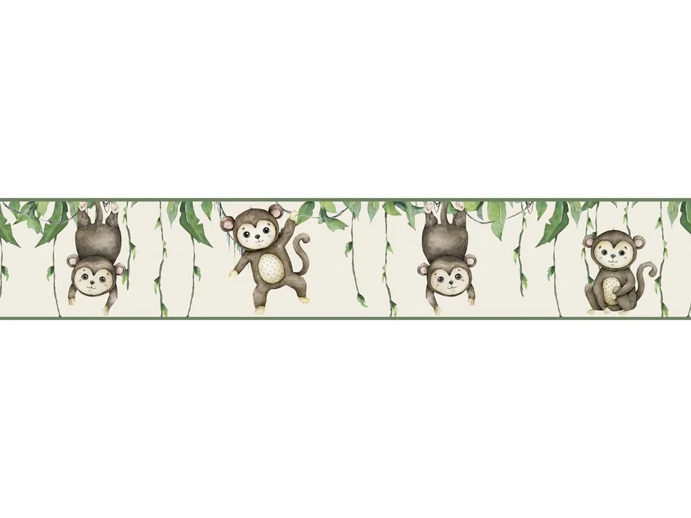 Premium Border małpki Kids Walls Little Adventures 45853 Marburg