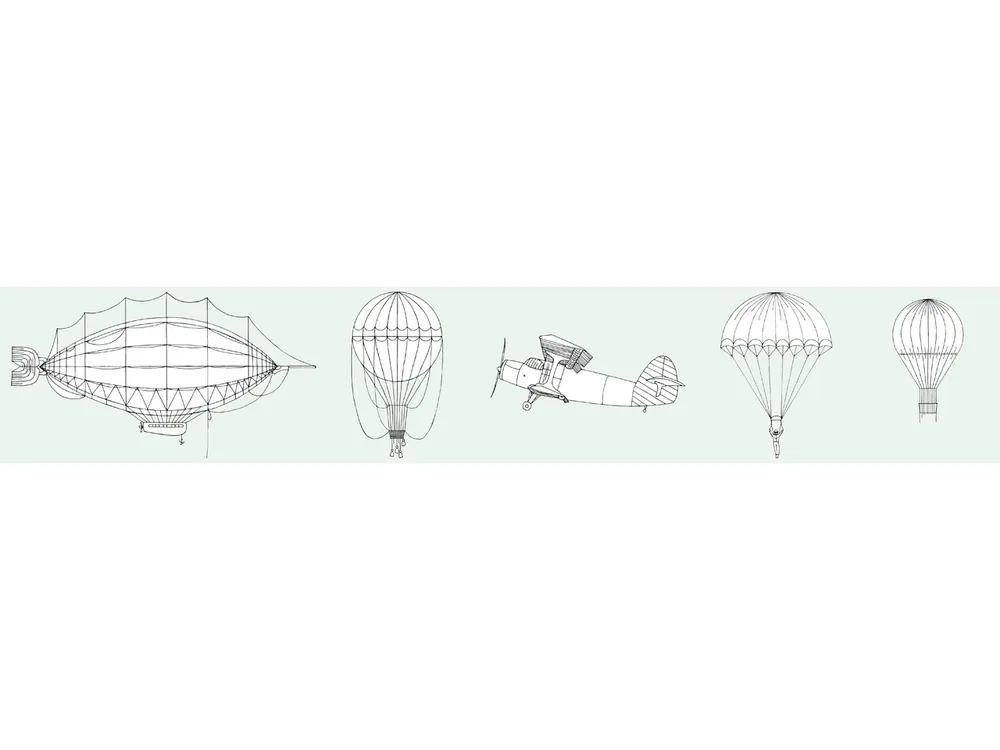 Oferta czasowa Border latające maszyny Kids Walls Little Adventures 45826 Marburg