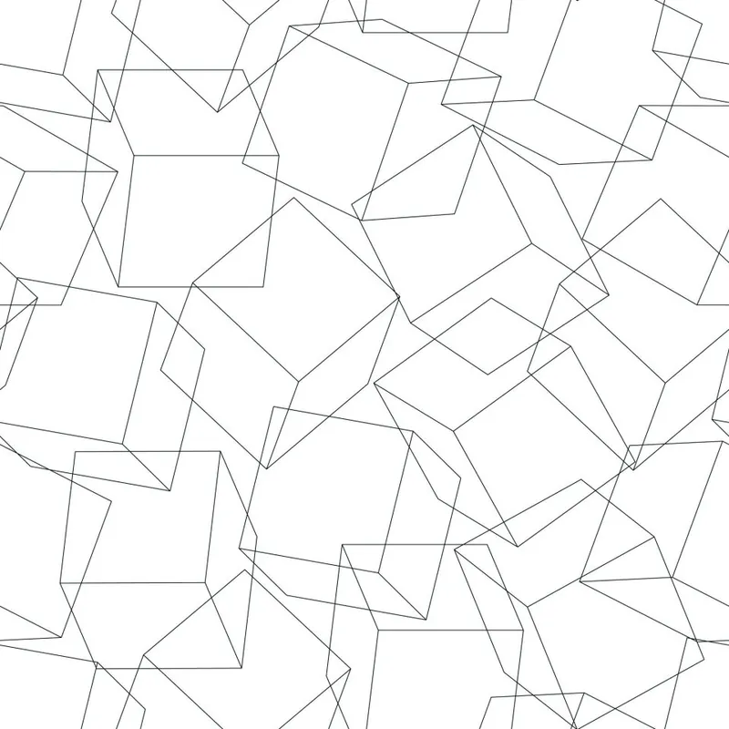 Tapeta Geometryczna - Minimalizm Efekt 3D Flizelina 53x1000 Tylko do końca tygodnia