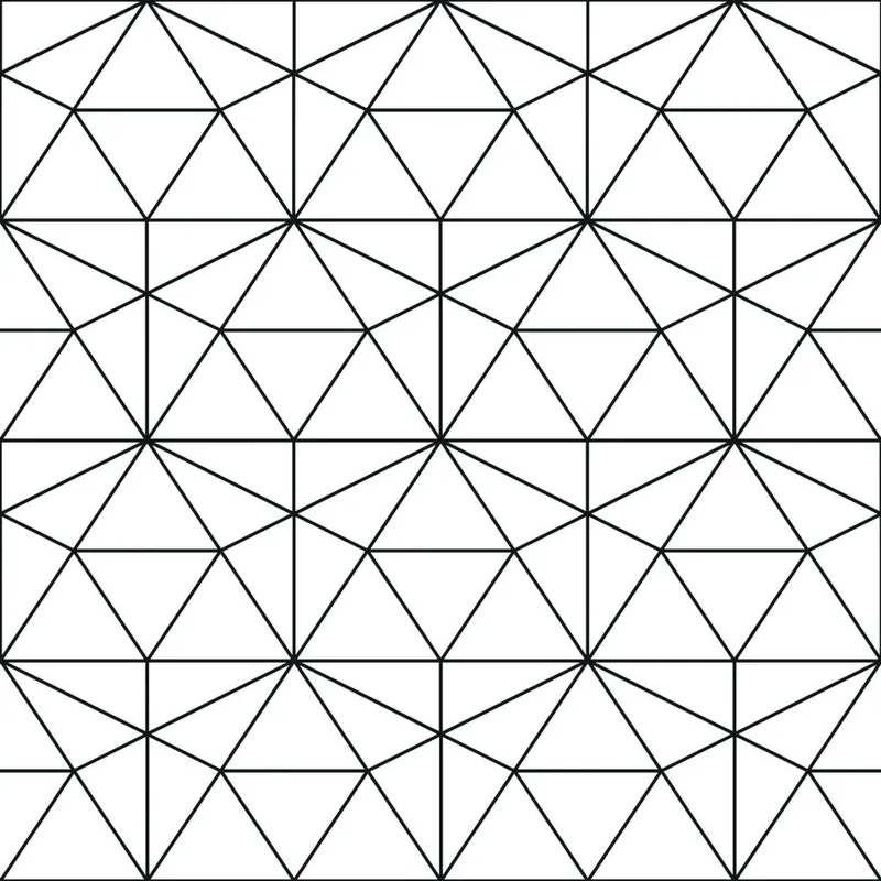 Hit cenowy Tapeta Czarno-Biały Wzór Geometryczny Flizelina 53x1000