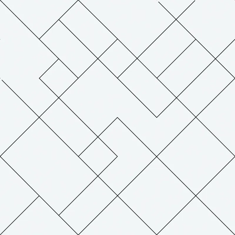 Bezpieczna płatność Tapeta Czarno-Biały Wzór Geometryczny Flizelina 53x1000