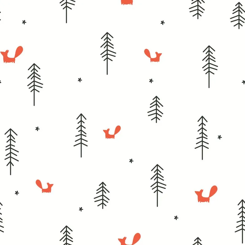 Super okazja Tapeta Minimalistyczne Liski Flizelina 53x1000