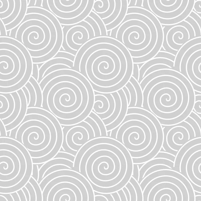 Tapeta Retro - Wirujące Szaro - Białe Spirale Flizelina 53x1000 Oferta limitowana