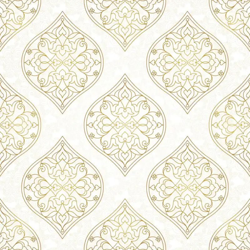 Tapeta Retro - Ornamenty W Stylu Wschodnim Flizelina 53x1000 Bezpieczne zakupy