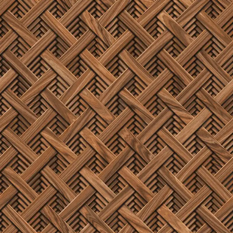 Tapeta Drewniany Wzór Geometryczny 3D Flizelina 53x1000 Hit cenowy