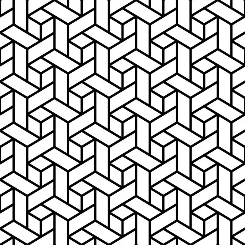 Tapeta Wzór Geometryczny - Optyczna Flizelina 53x1000 Oferta czasowa