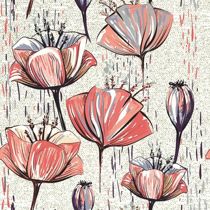 Tapeta Tulipany Flizelina 53x1000 Niska cena