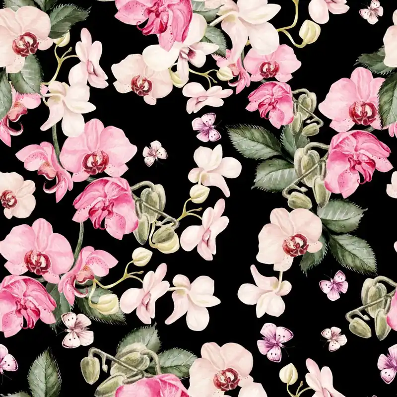 Kup online Tapeta Do Sypialni Natura Kwiaty Orchidea Storczyk Flizelina 53x1000