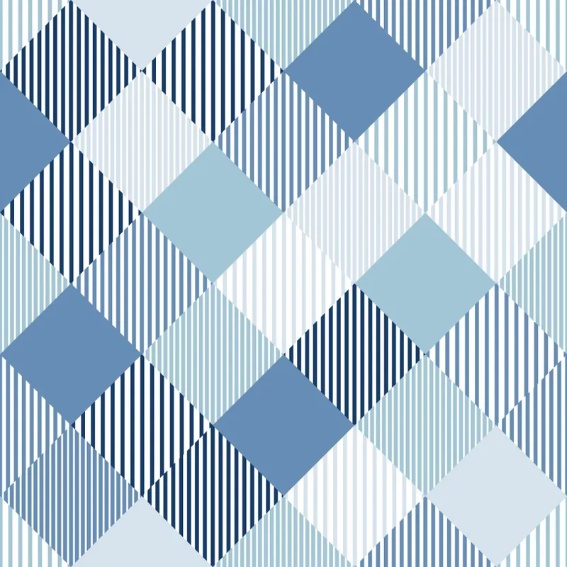 Tapeta Geometryczna-Kolorowe Romby Flizelina 53x1000 Darmowy zwrot
