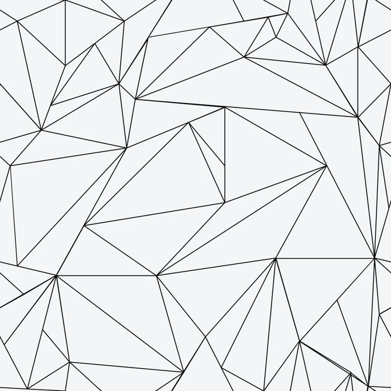 Kup online Tapeta Czarno-Biały Wzór Geometryczny Flizelina 53x1000