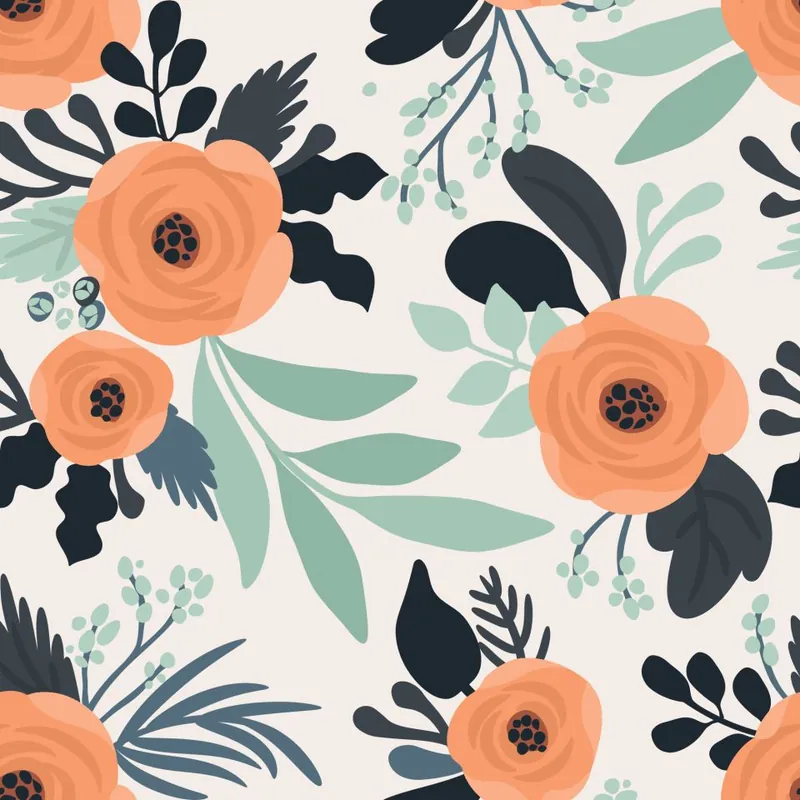 Bestseller Tapeta Maki W Stylu Retro Flizelina 53x1000