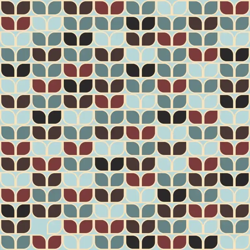 Popularny Tapeta Geometryczne Wzory Retro Flizelina 53x1000