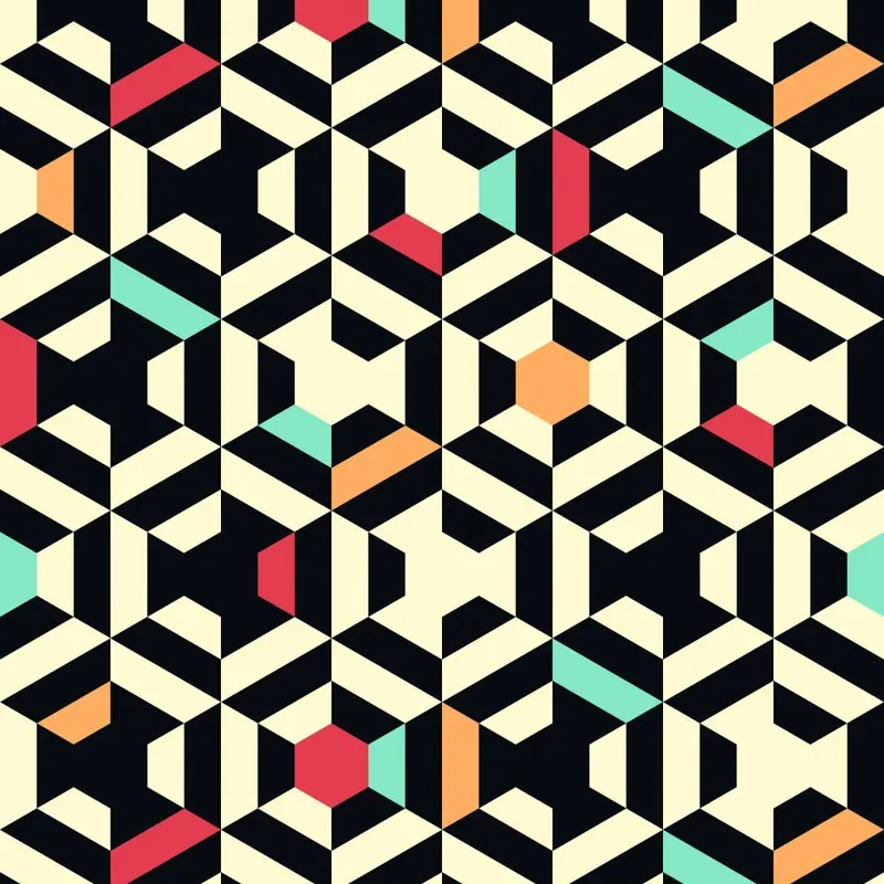 Popularny Tapeta Geometryczna Abstrakcja Flizelina 53x1000