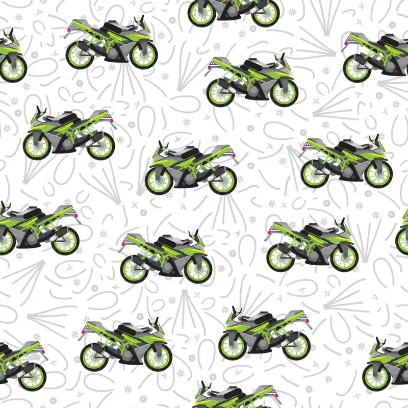 Darmowa dostawa Tapeta Nowoczesne Motocykle Z Wzorkami Flizelina 53x1000