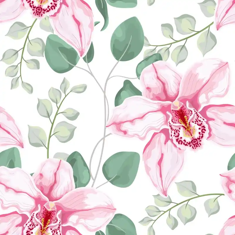 Tapeta Piękne Orchidee Flizelina 53x1000 Premium