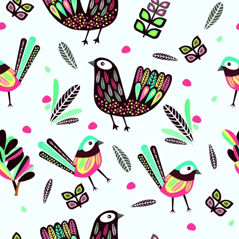 Tapeta Ptaki W Stylu Boho Flizelina 53x1000 Kup teraz