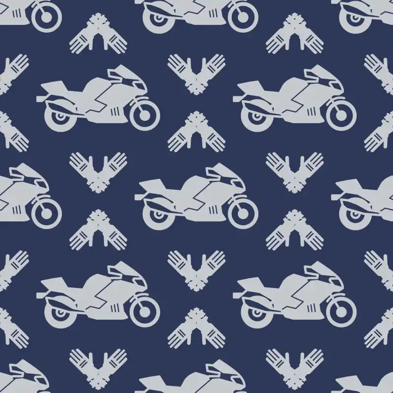 Tapeta Motocykle Z Nowoczesnymi Ornamentami Flizelina 53x1000 Niska cena
