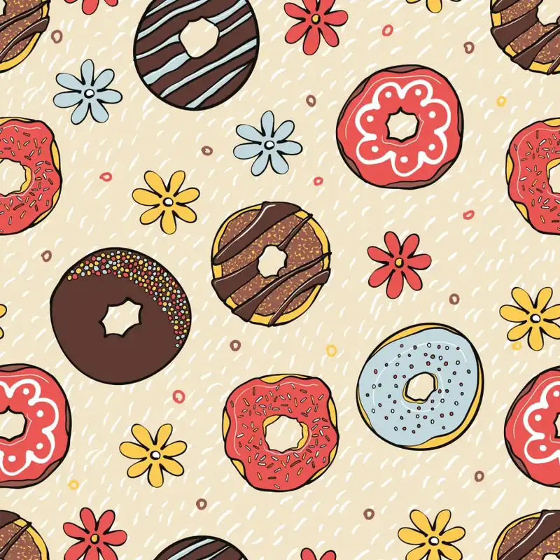 Tapeta Kolorowe Pączki Z Kwiatami Flizelina 53x1000 Łatwy zwrot