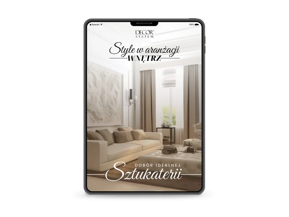 Ebook - Style w aranżacji wnętrz. Dobór idealnej sztukaterii Ostatnie sztuki
