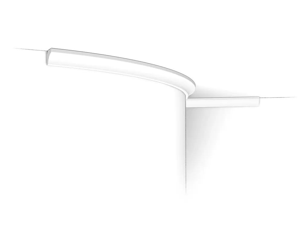 Listwa sufitowa elastyczna C250F Orac Decor Popularny