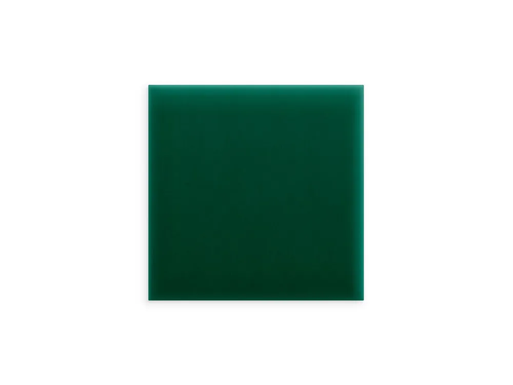 Najlepsza cena Panel ścienny tapicerowany Butelkowa Zieleń 40x40 Magic Velvet kwadrat