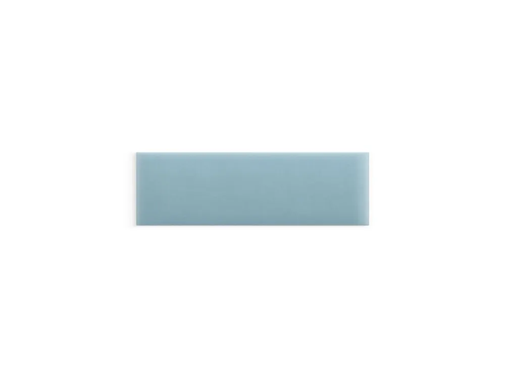 Panel ścienny tapicerowany Błękitny Magic Velvet 50x15 prostokąt Wyjątkowa oferta