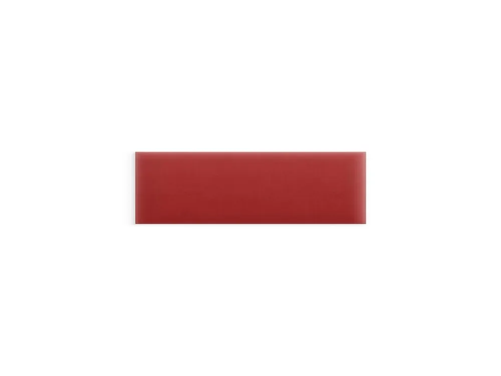 Sprawdź teraz Czerwony panel tapicerowany Magic Velvet 50x15 prostokąt