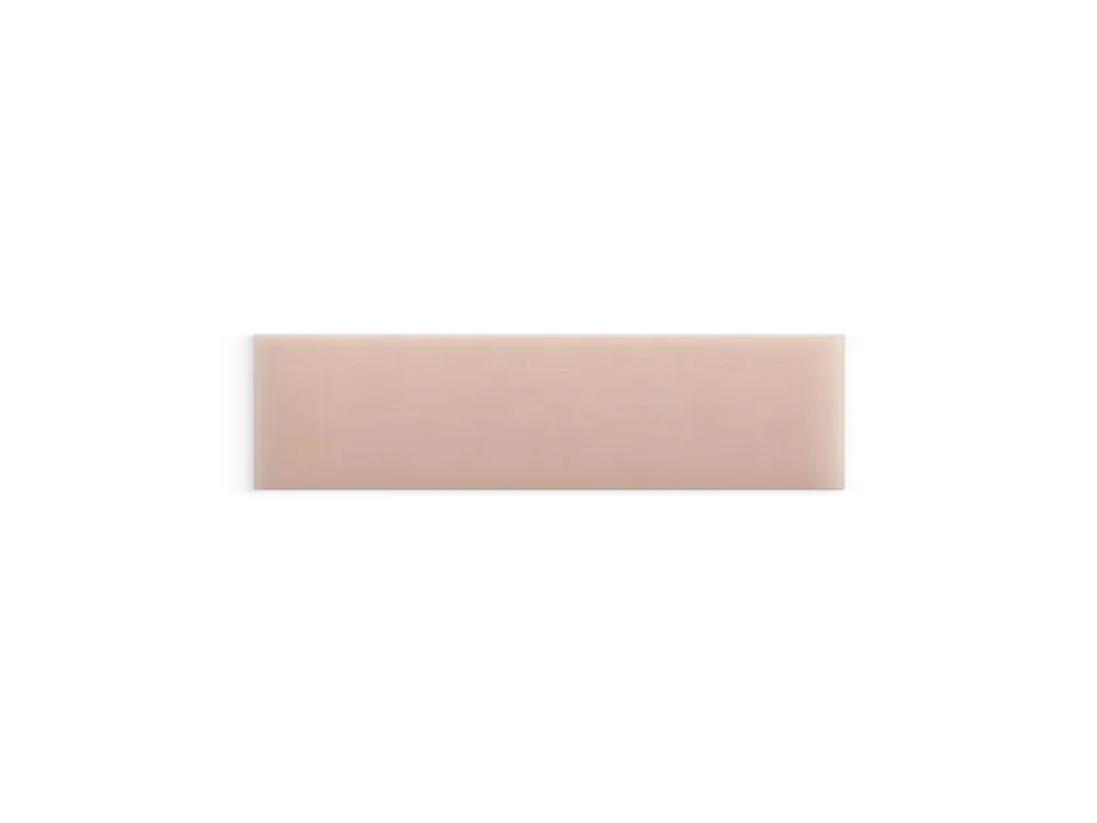 Panel ścienny tapicerowany Pudrowy Róż 60x15 Magic Velvet prostokąt Ograniczona ilość