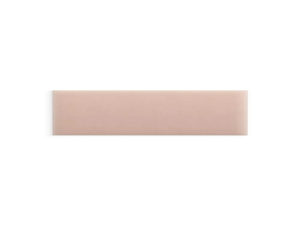 Panel ścienny tapicerowany Pudrowy Róż 70x15 Magic Velvet prostokąt Popularny