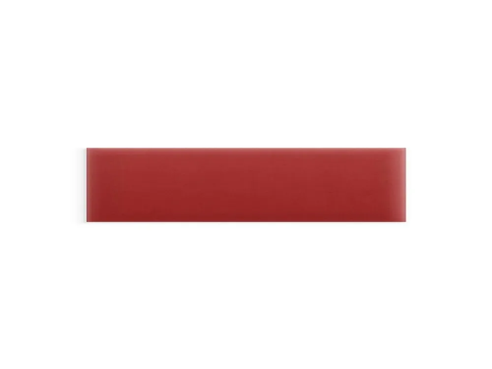 Hit sprzedaży Panel ścienny tapicerowany Czerwony Magic Velvet 70x15 prostokąt