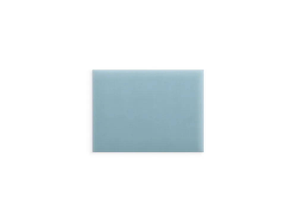 Łatwy zwrot Panel ścienny tapicerowany Błękitny Magic Velvet 40x30 prostokąt