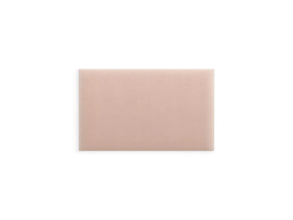 Panel ścienny tapicerowany Pudrowy Róż 50x30 Magic Velvet prostokąt Szybka wysyłka