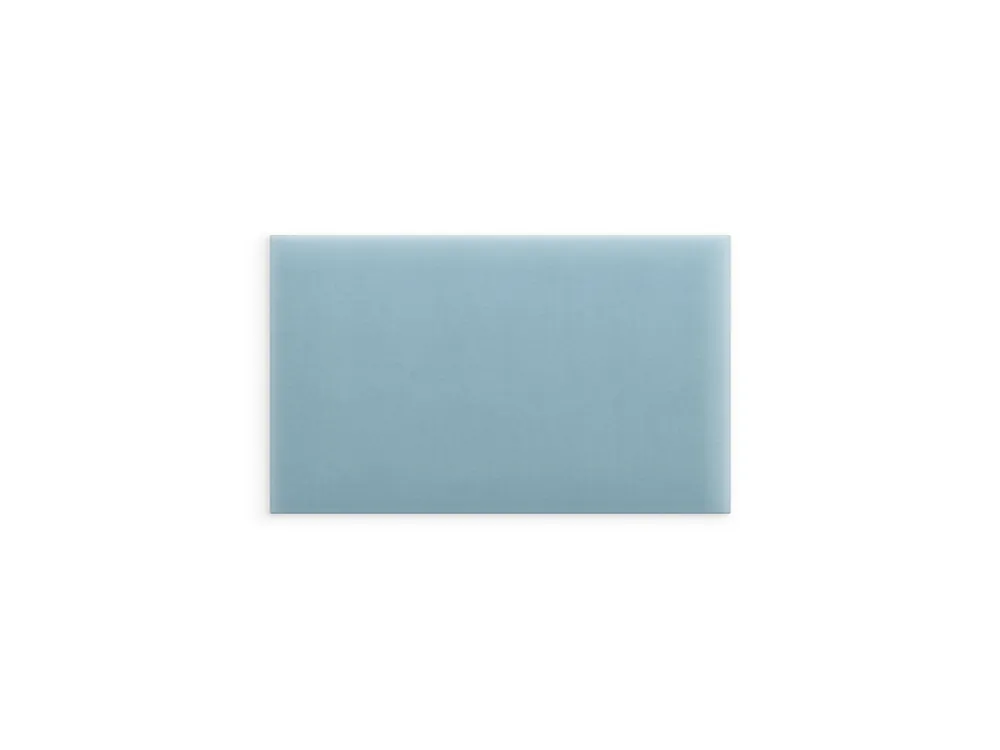 Błękitny panel tapicerowany 50x30 Magic Velvet prostokąt Wybór klientów