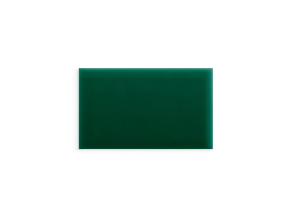 Panel ścienny tapicerowany Butelkowa Zieleń 50x30 Magic Velvet prostokąt Tani
