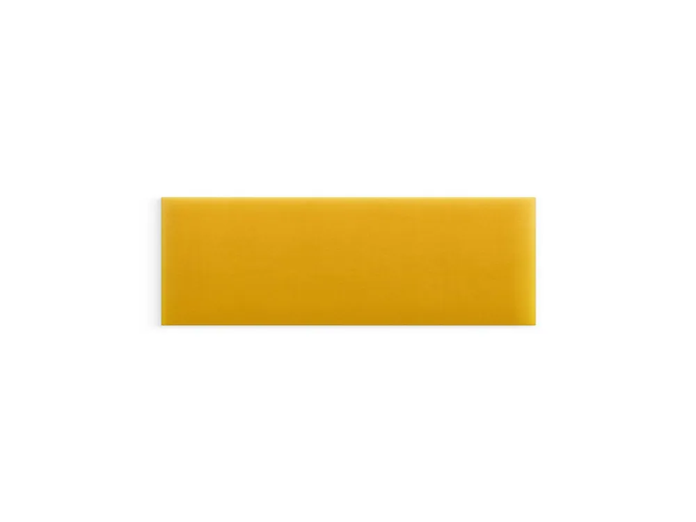 Żółty panel tapicerowany 60x20 Magic Velvet prostokąt Wybór klientów