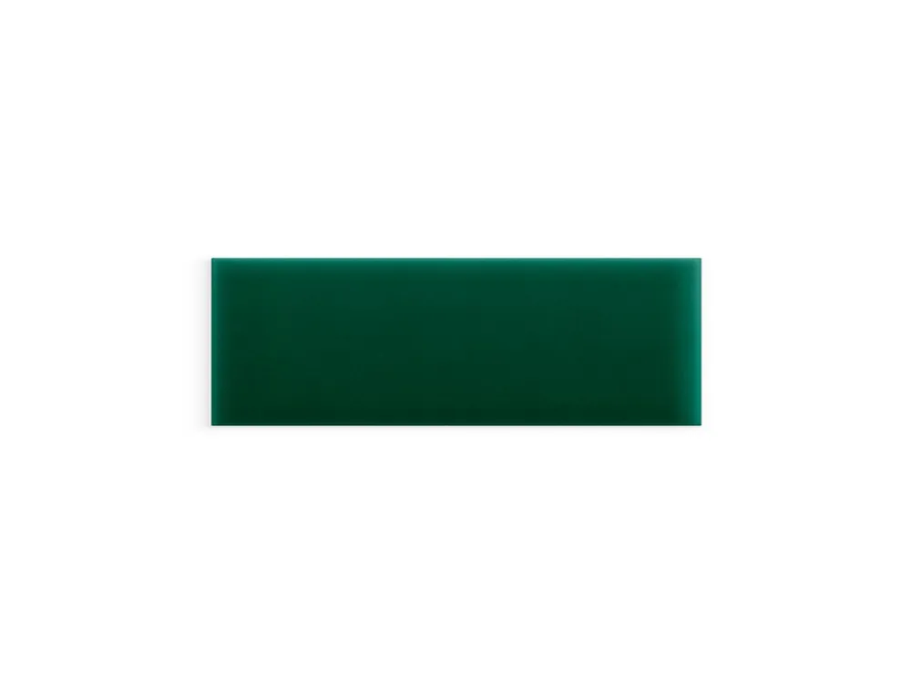 Popularny Panel ścienny tapicerowany Butelkowa Zieleń 60x20 Magic Velvet prostokąt