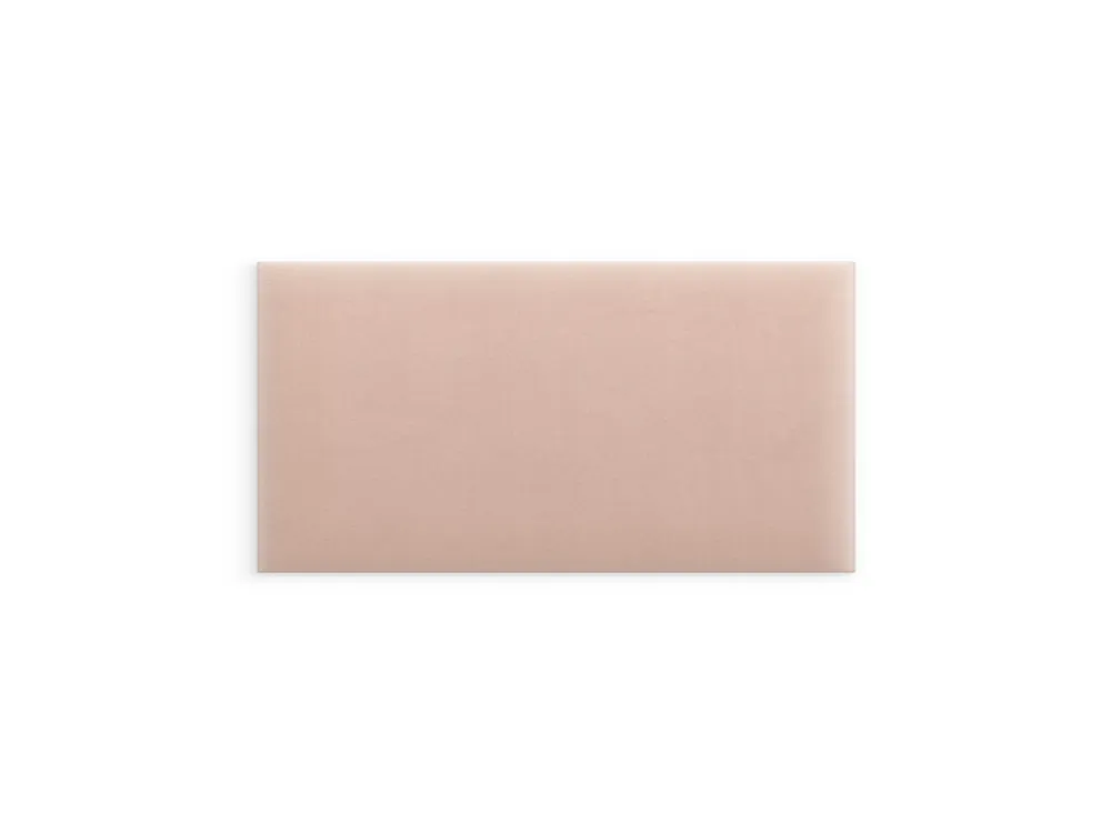 Panel ścienny tapicerowany Pudrowy Róż 60x30 Magic Velvet prostokąt Wyjątkowa oferta