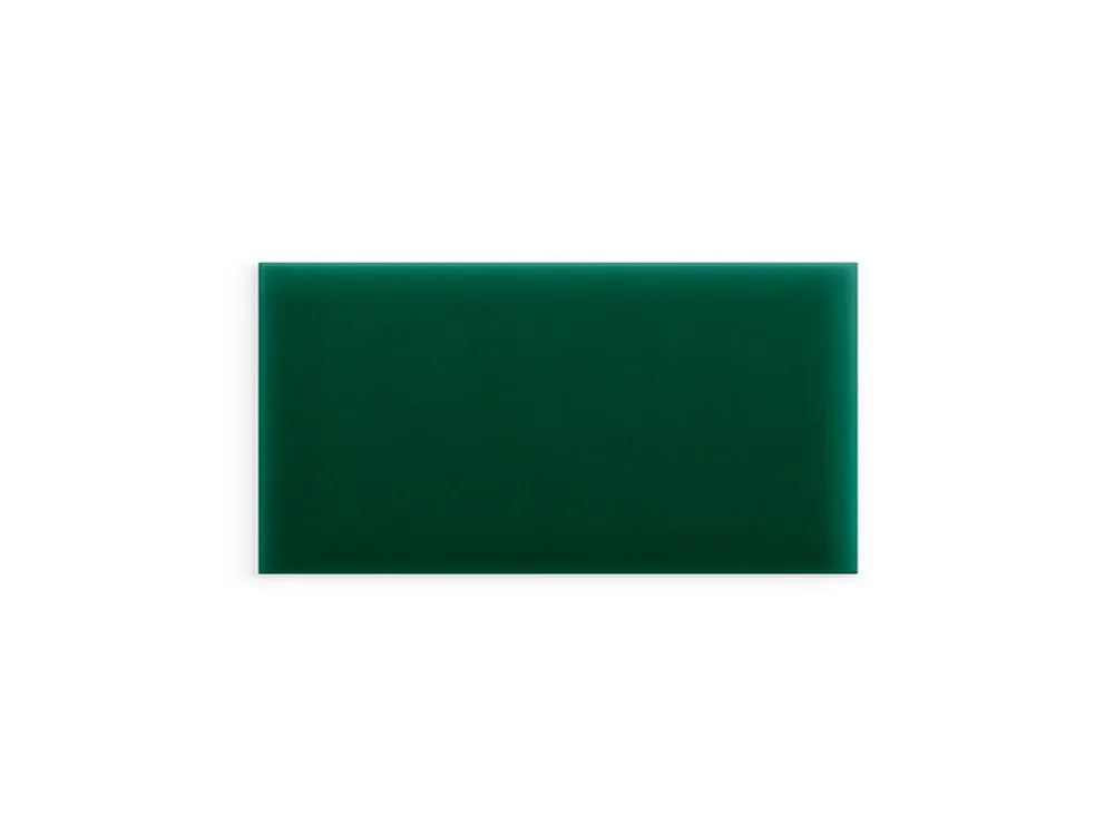 Panel ścienny tapicerowany Butelkowa Zieleń 60x30 Magic Velvet prostokąt Okazja